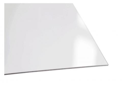PLAQUE PVC LISSE CRISTAL 1X2M 2.0MM