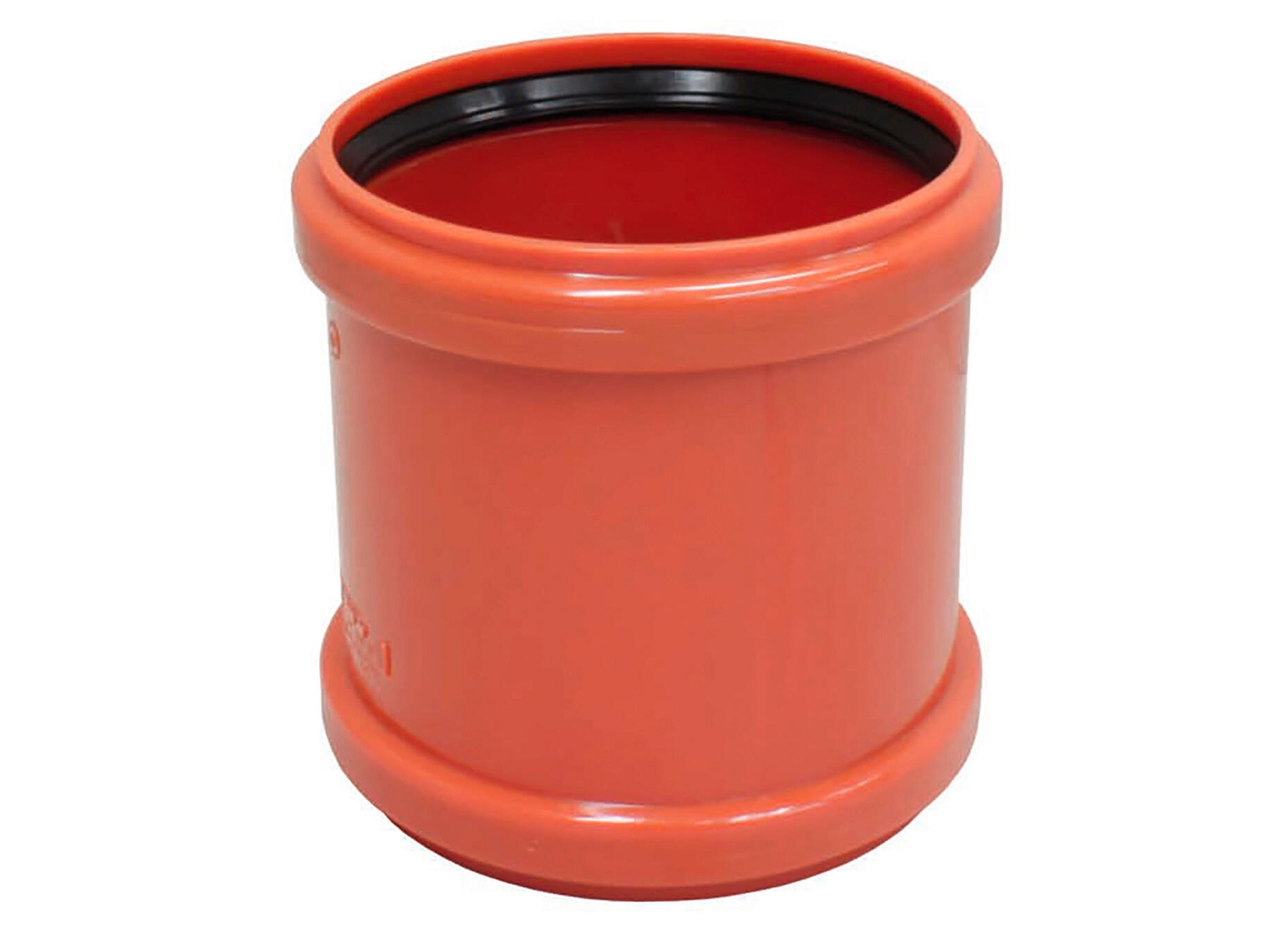 MANCHON COULISSANT PVC ROUGE-BRIQUE Ø110MM