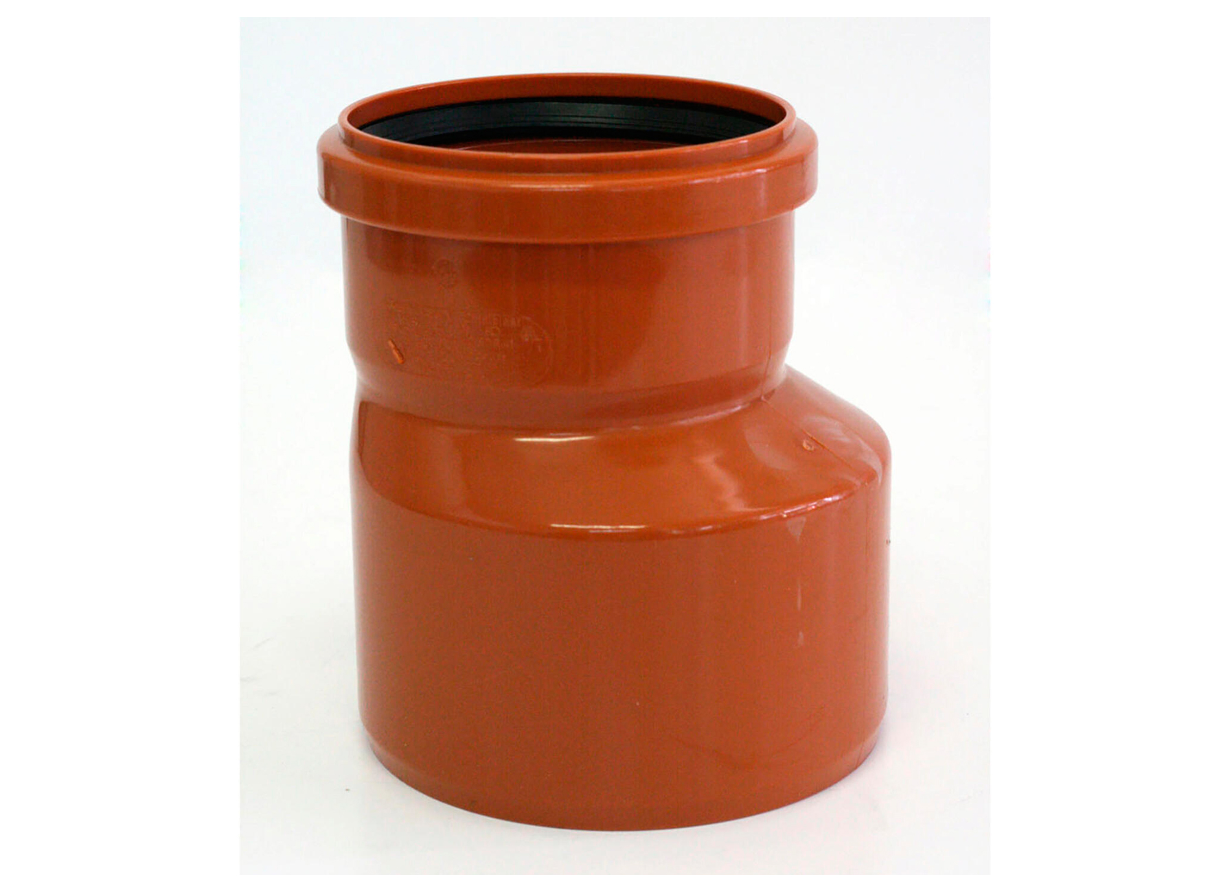 SCALA REDUCTION POUR CANALISATION D''EGOUT Ø110-125MM ROUGE-BRIQUE