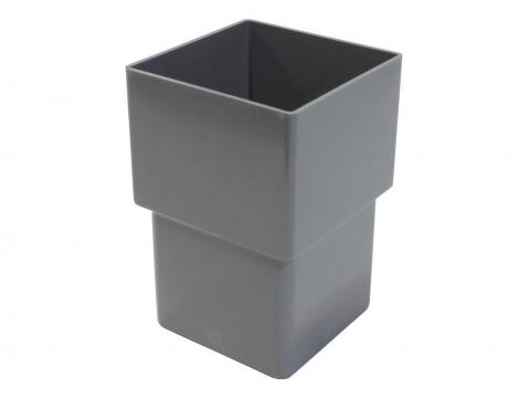 MANCHON PVC 80X80MM M/F GRIS FONCE