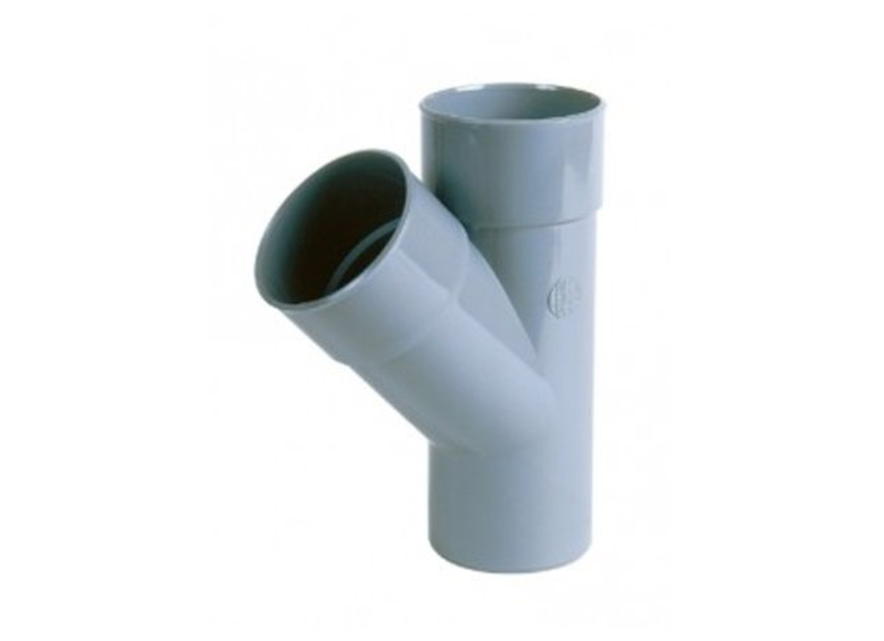 SANITAIR T-STUK PVC 45°