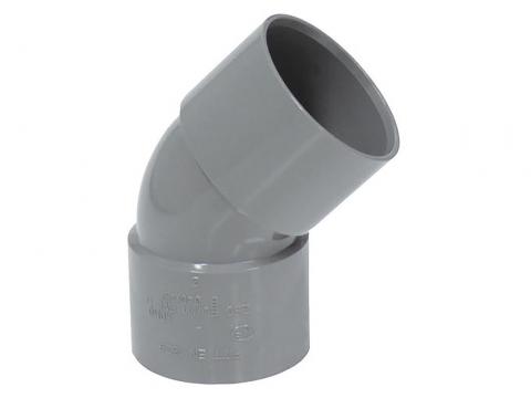 SANITAIRE BOCHT PVC Ø40MM 45° F/F
