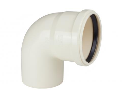 COUDE SANITAIRE Ø50 87° IVOIRE