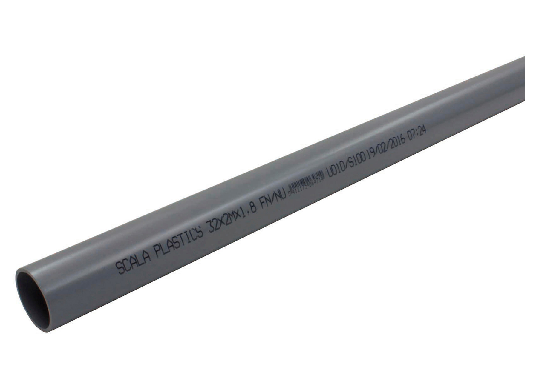 TUYAU SANITAIRE NU Ø32 4M 1.8MM