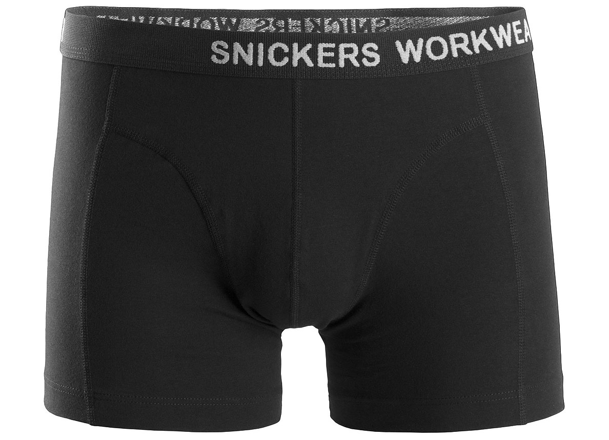 SNICKERS 2-PACK STRETCH SHORTS BLACK -  M: M