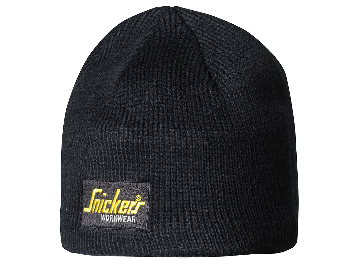 LOGO BEANIE 9084 BLACK ONE SIZE