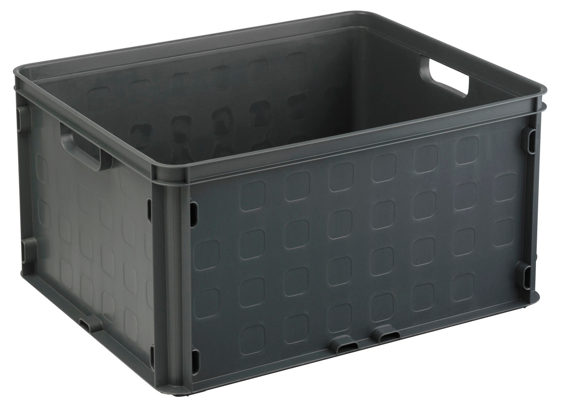 SQUARE BOITE DE RANGEMENT FERMEE 52L ANTHRACITE