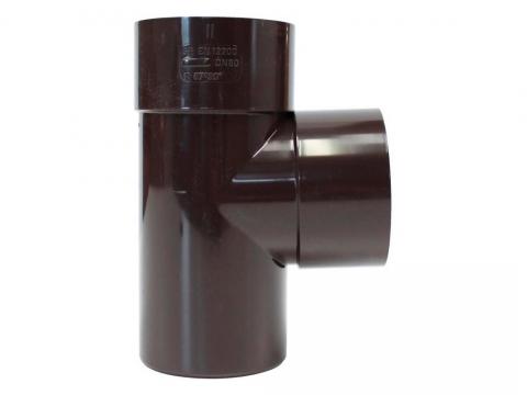 T EN PVC Ø50 87° BRUN