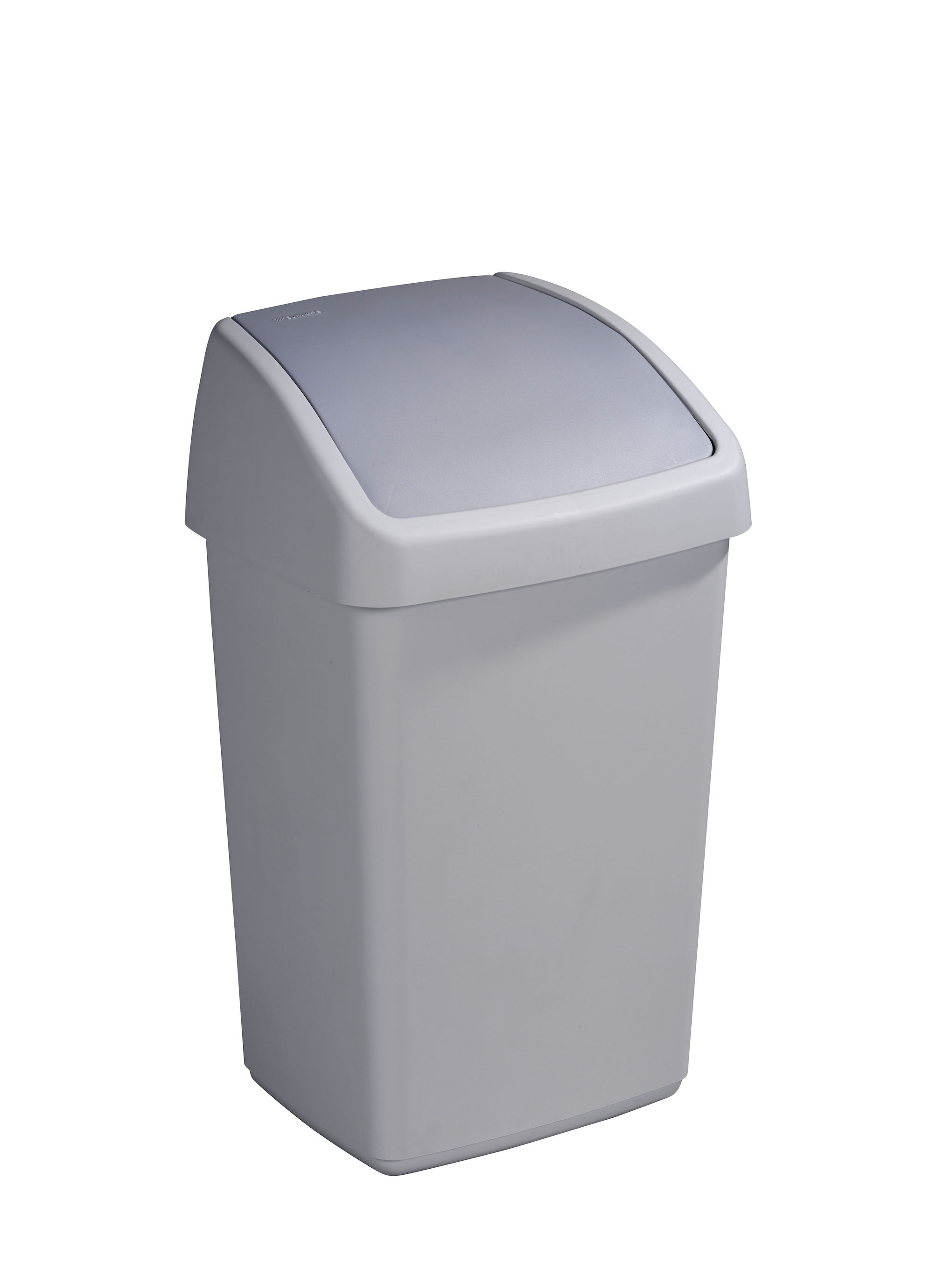 DELTA POUBELLE 25L COUVERCLE SWING GRIS