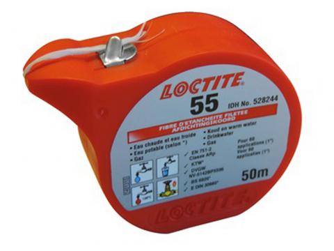 LOCTITE 55 AFDICHTINGSKOORD GAS EN WATER (50M)