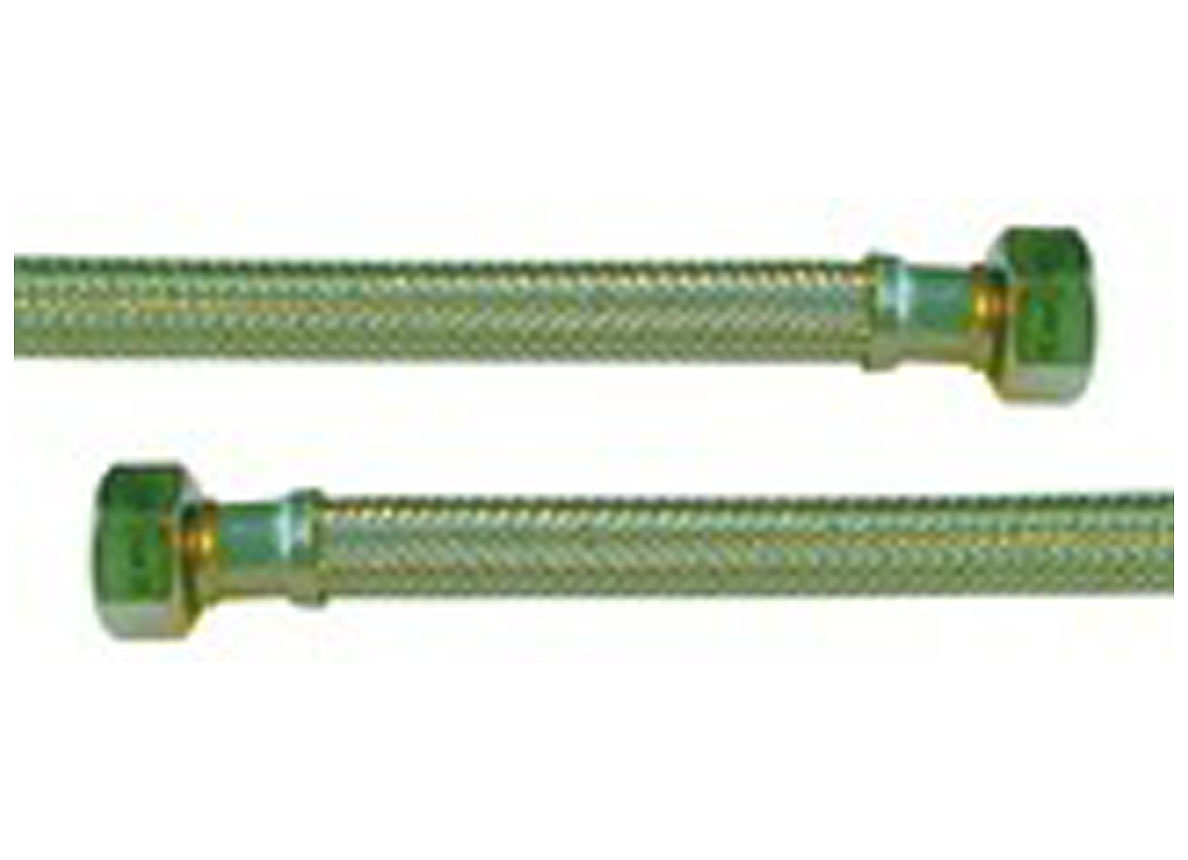 AQUAFLEX ECROU 3/8''F X ECROU 3/8''F L=50CM Ø8MM