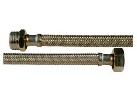 AQUAFLEX MOER 1/2''M X MOER 1/2''F L=75CM Ø13MM