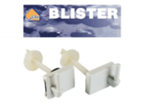 JEU DE FIXATION POUR ABATTANT TOILETTE