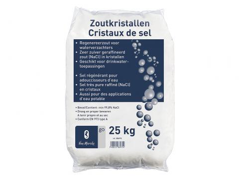 ZOUTKRISTALLEN 25KG