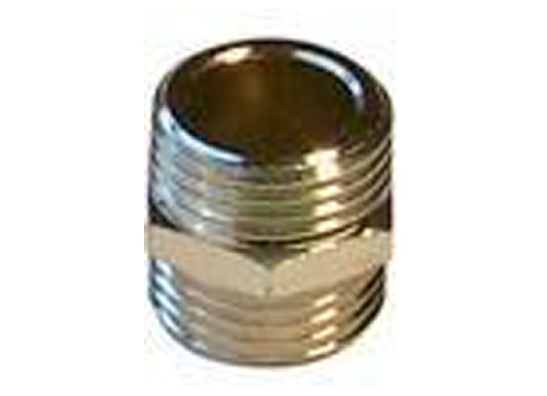 RACCORD LAITON FIL MAMELON 3/4'' CHROME