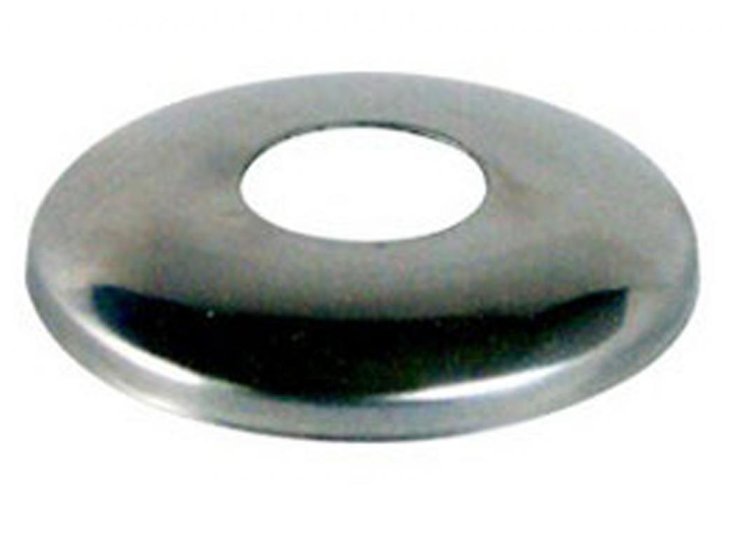 ROSACE CHROME 1/2'' HAUTEUR 20MM