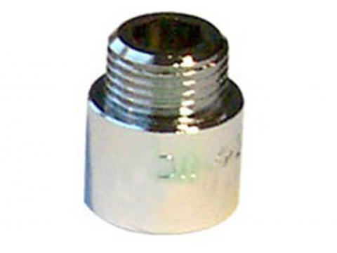 VERLENGSTUK CHROOM 1/2'' MF L=50MM