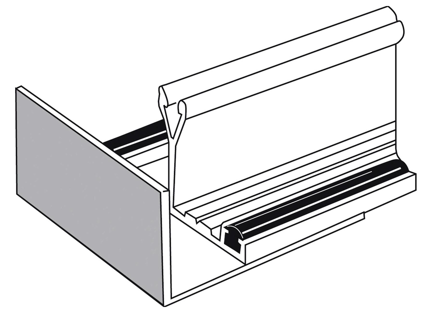 SCALA ALU STOPPROFIEL