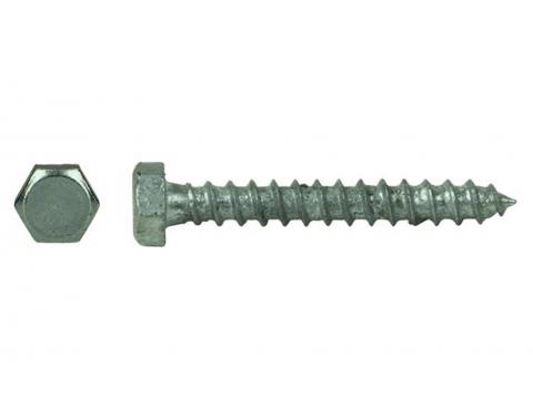 TIREFONDS DIN 571 Ø7,00X130 ZINGUE - BOITE A FENETRE 100 PIECES