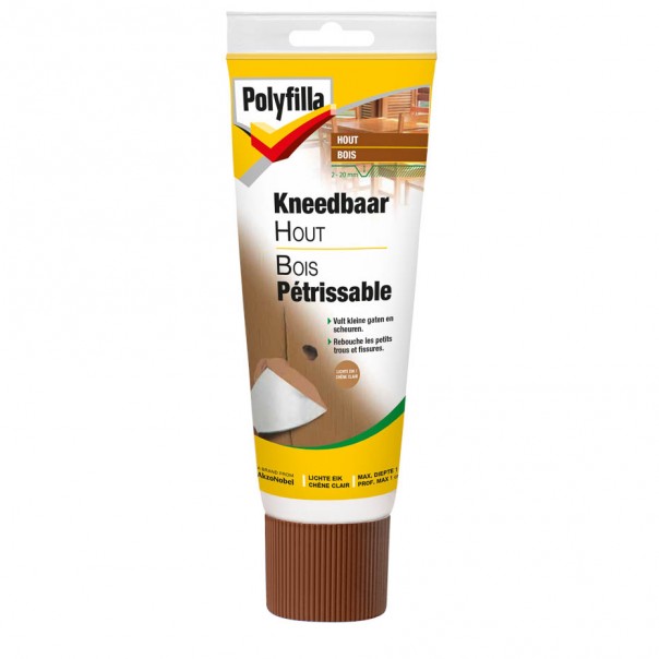 POLYFILLA KNEEDBAAR HOUT LICHTE EIK 330G