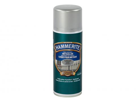 HAMMERITE SATIJNGLANSLAK ZILVERGRIJS 400ML