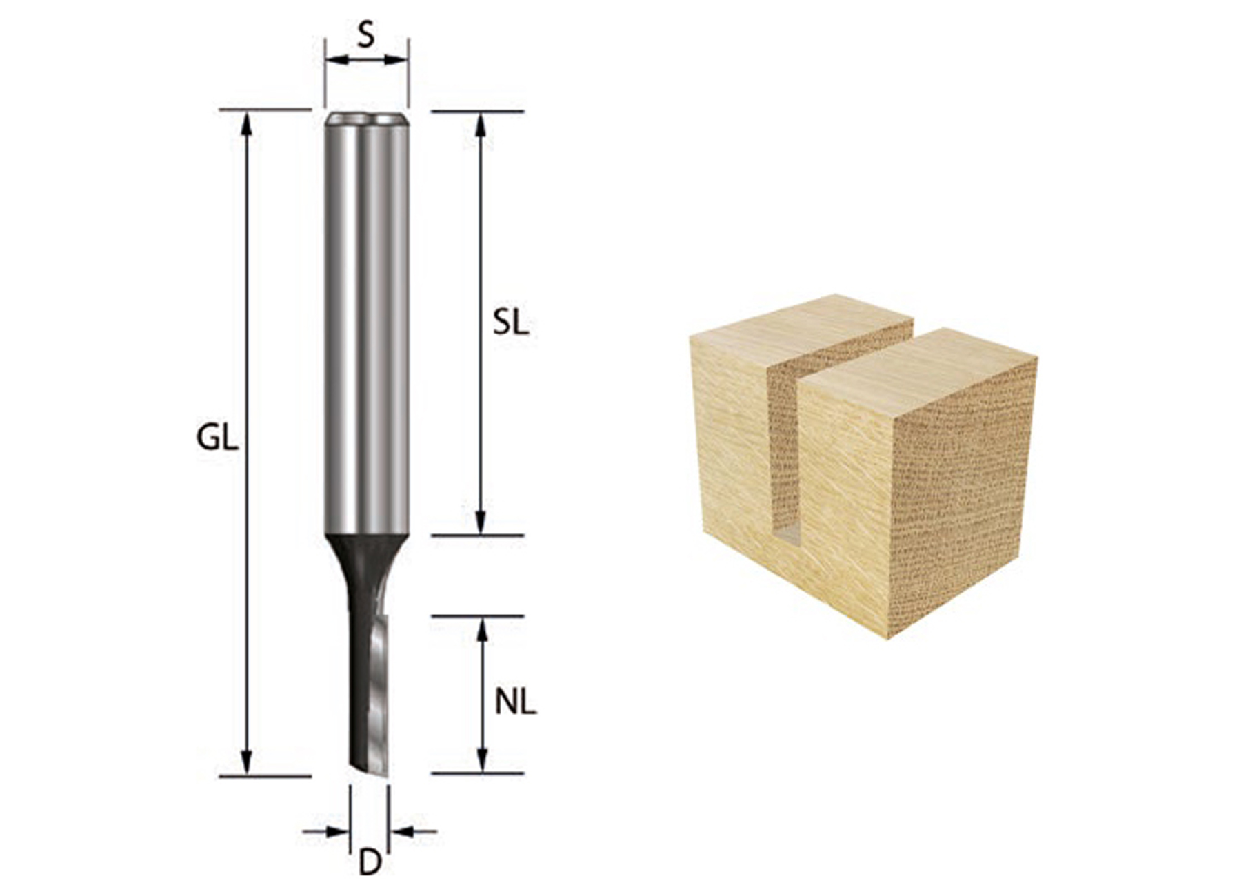 ENT HW GROEFFREES S8 Z1 Ø2X6 L=43MM