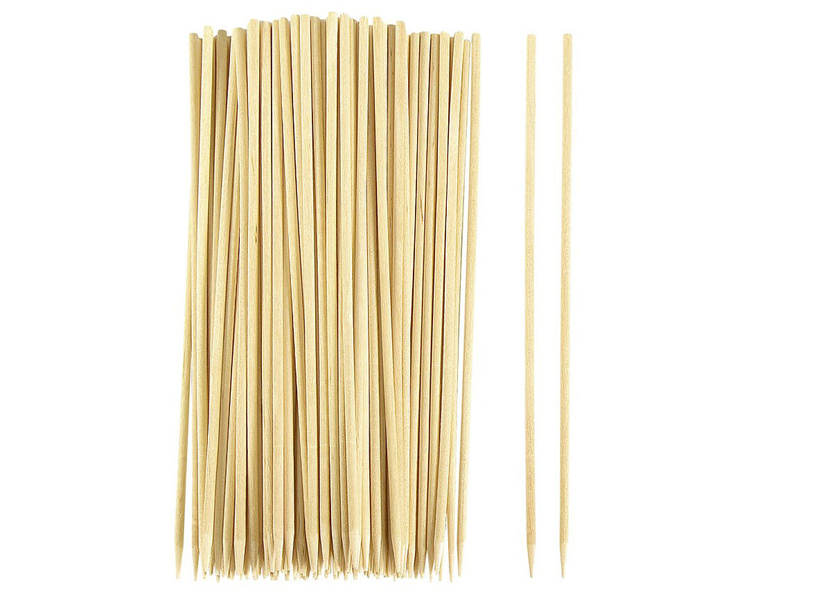 BROCHETTEN HOUT 100 STUKS