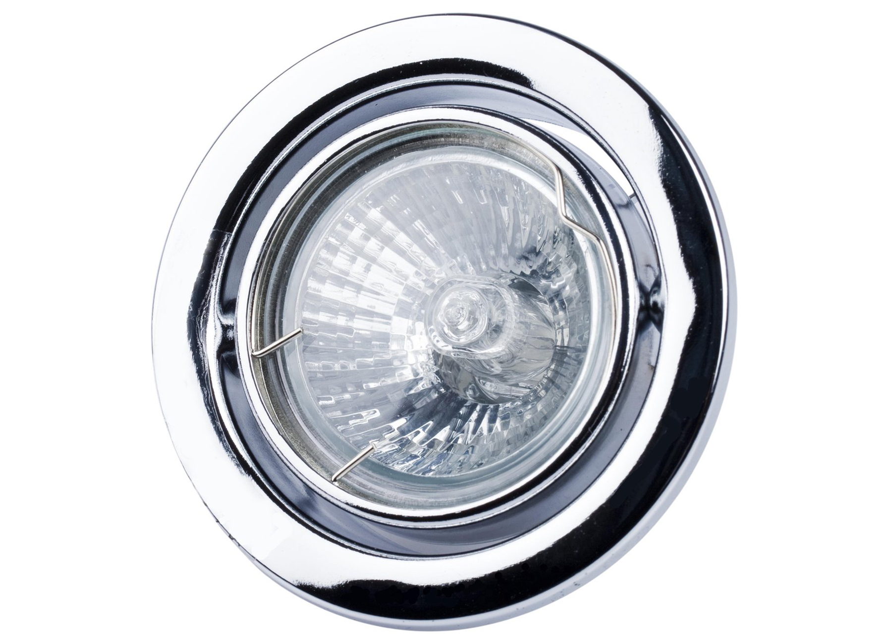 SPOT ENCASTRER INCLINABLE GU10 3X42W CHROOM