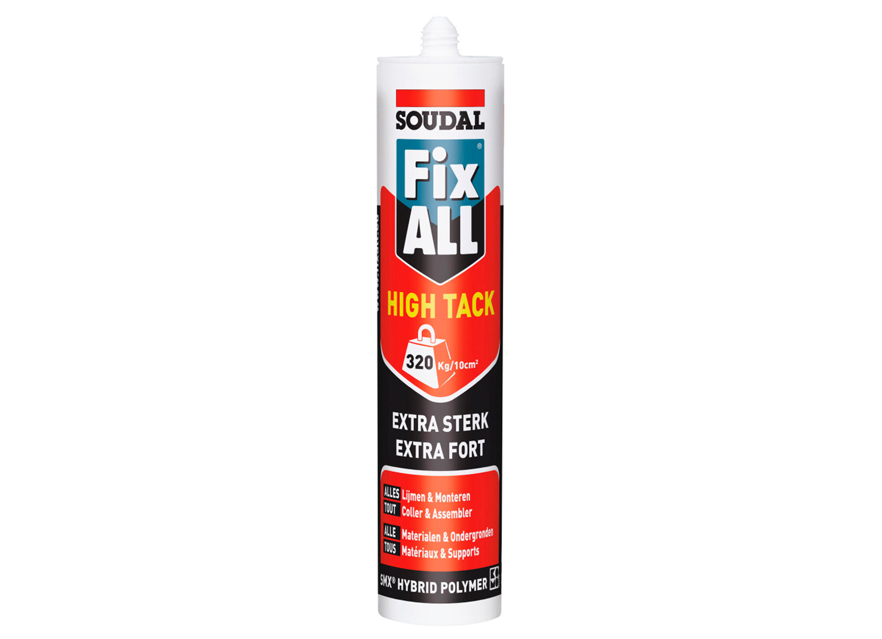 SOUDAL FIX ALL HIGH TACK GRIJS 290ML