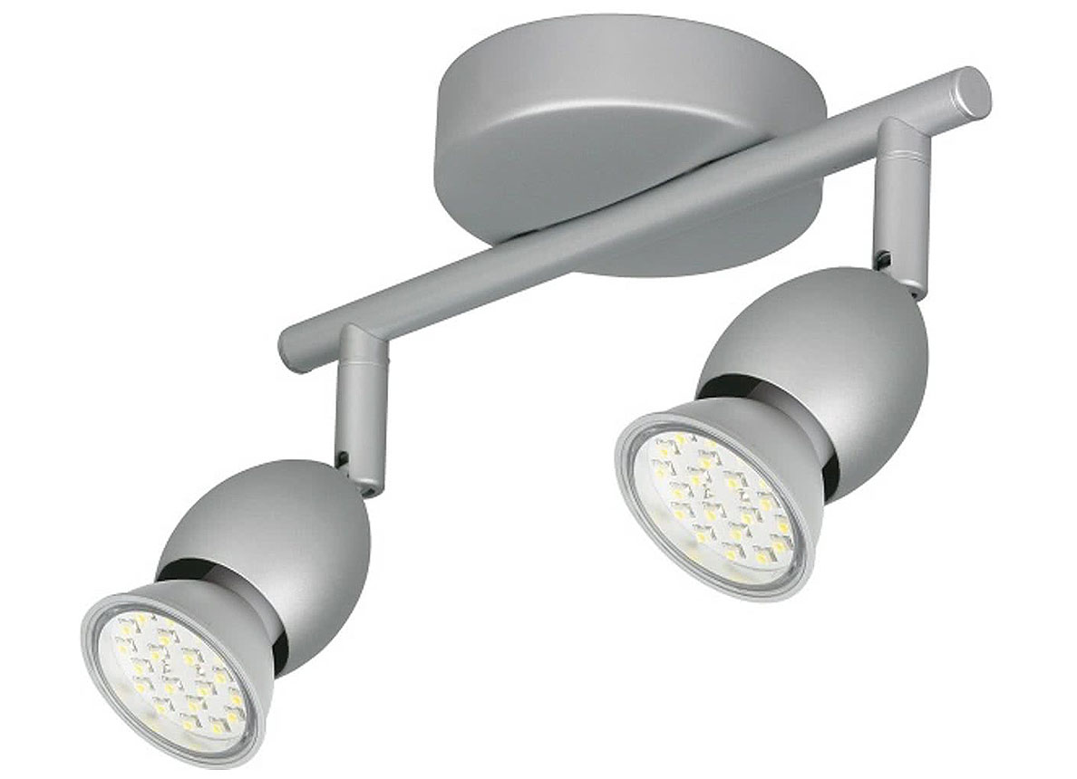 SPOT LESS 2 LED GU10 200LM ALUMINIUM