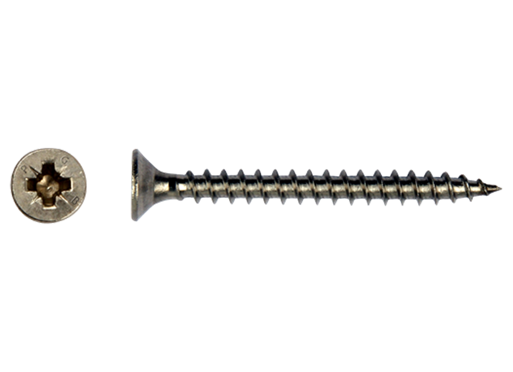 VIS A PANNEAUX A2 TF-Z FILETAGE COMPLET Ø4,50X40MM 200 PCS
