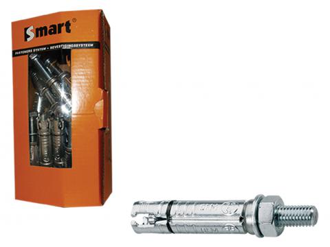DOUILLE A EXPANSION SMART+TIGE FILETEE M8X85,00X140MM ZINGUE(14)