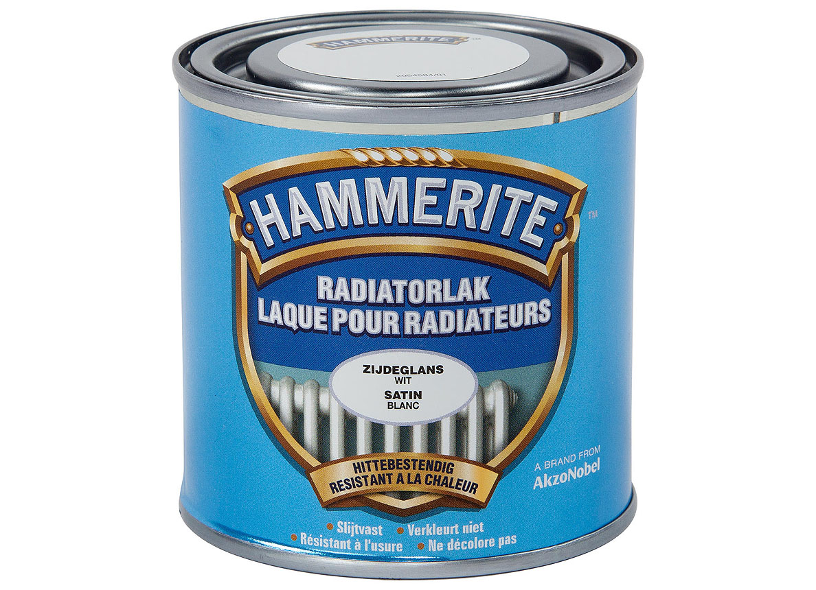 HAMMERITE RADIATORLAK WIT 250ML