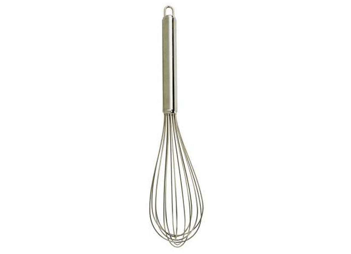FOUET INOX 30CM