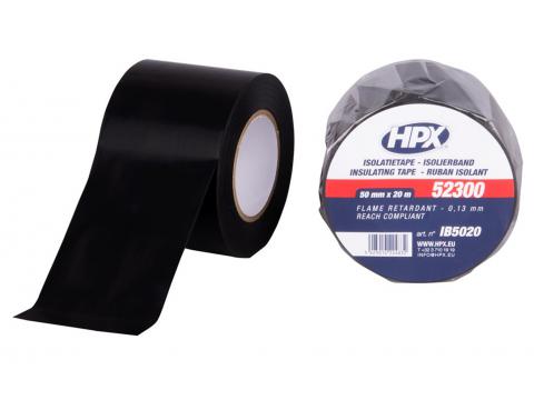 HPX ISOLATIETAPE ZWART 50MM X 20M