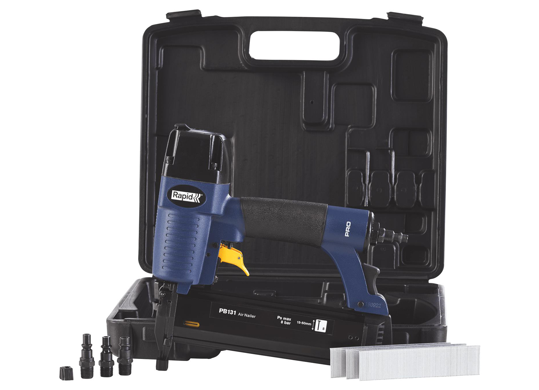 RAPID AIRTAC PB131 CLOUEUR PNEUMATIQUE EN COFFRET + ACCESSOIRES