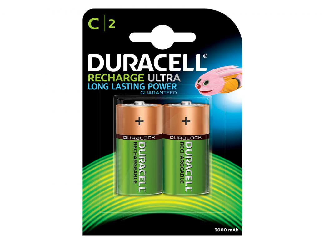 DURACELL RECHARGEABLE C HR14V 2-PACK 2200MAH