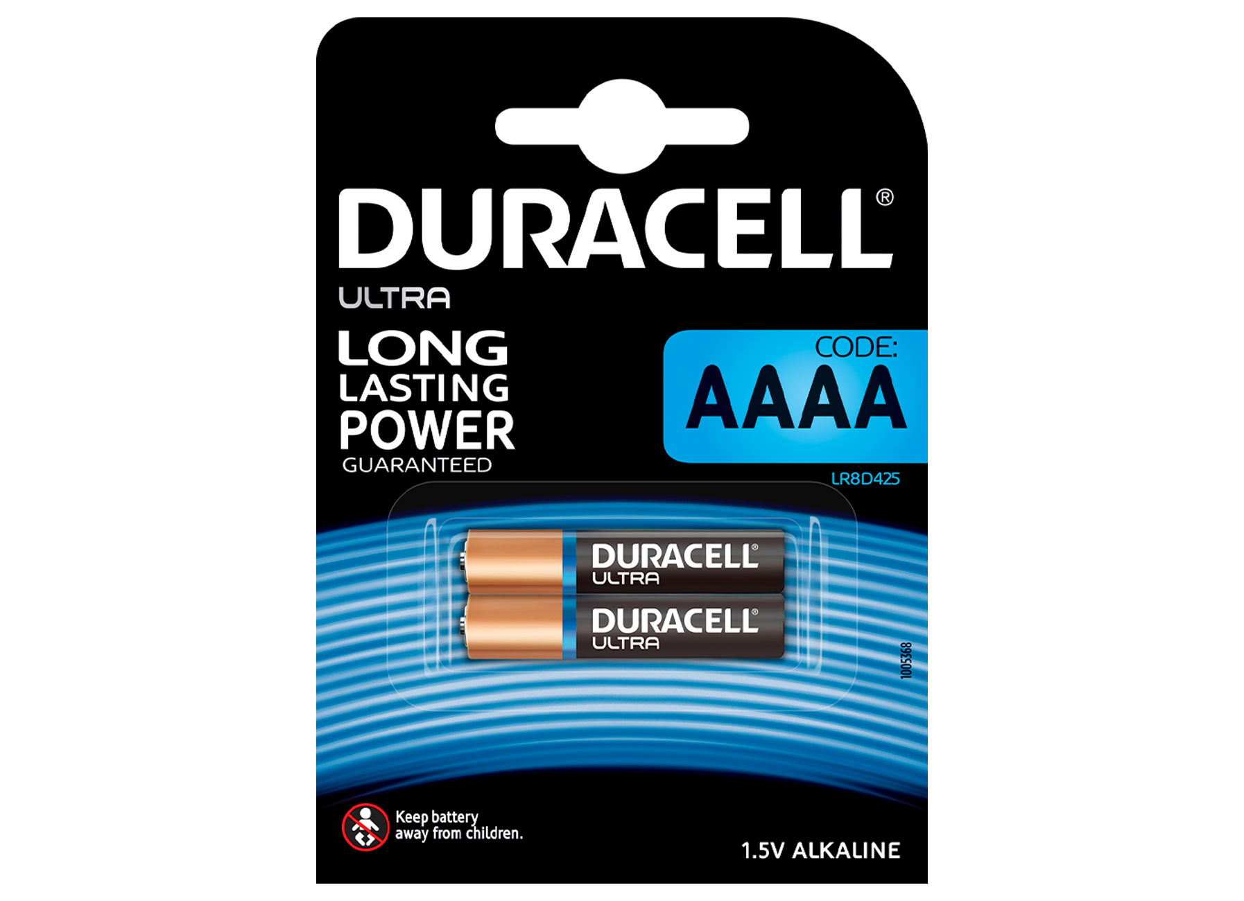 DURACELL ULTRA M3 AAAA - 2-PACK 1,5V