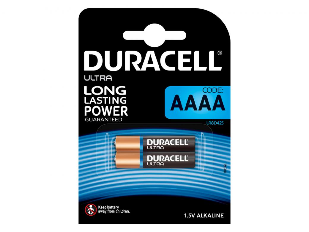 DURACELL ULTRA M3 AAAA - 2-PACK 1,5V