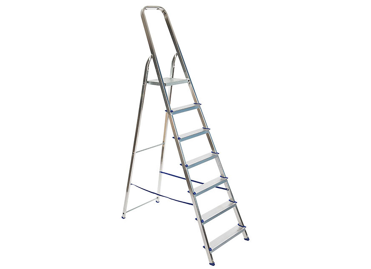 TRAPLADDER ALU 7 TREDEN EASY STEP