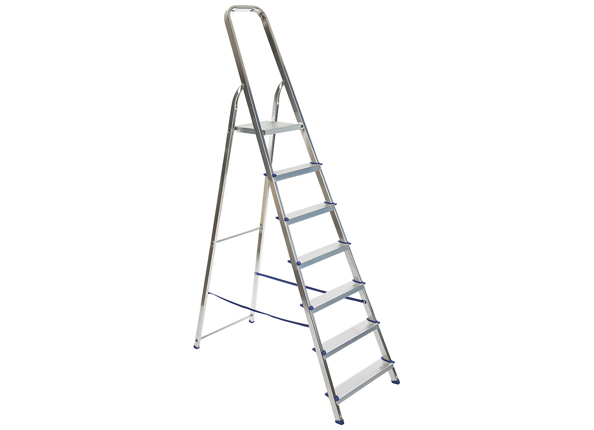 TRAPLADDER ALU 7 TREDEN EASY STEP