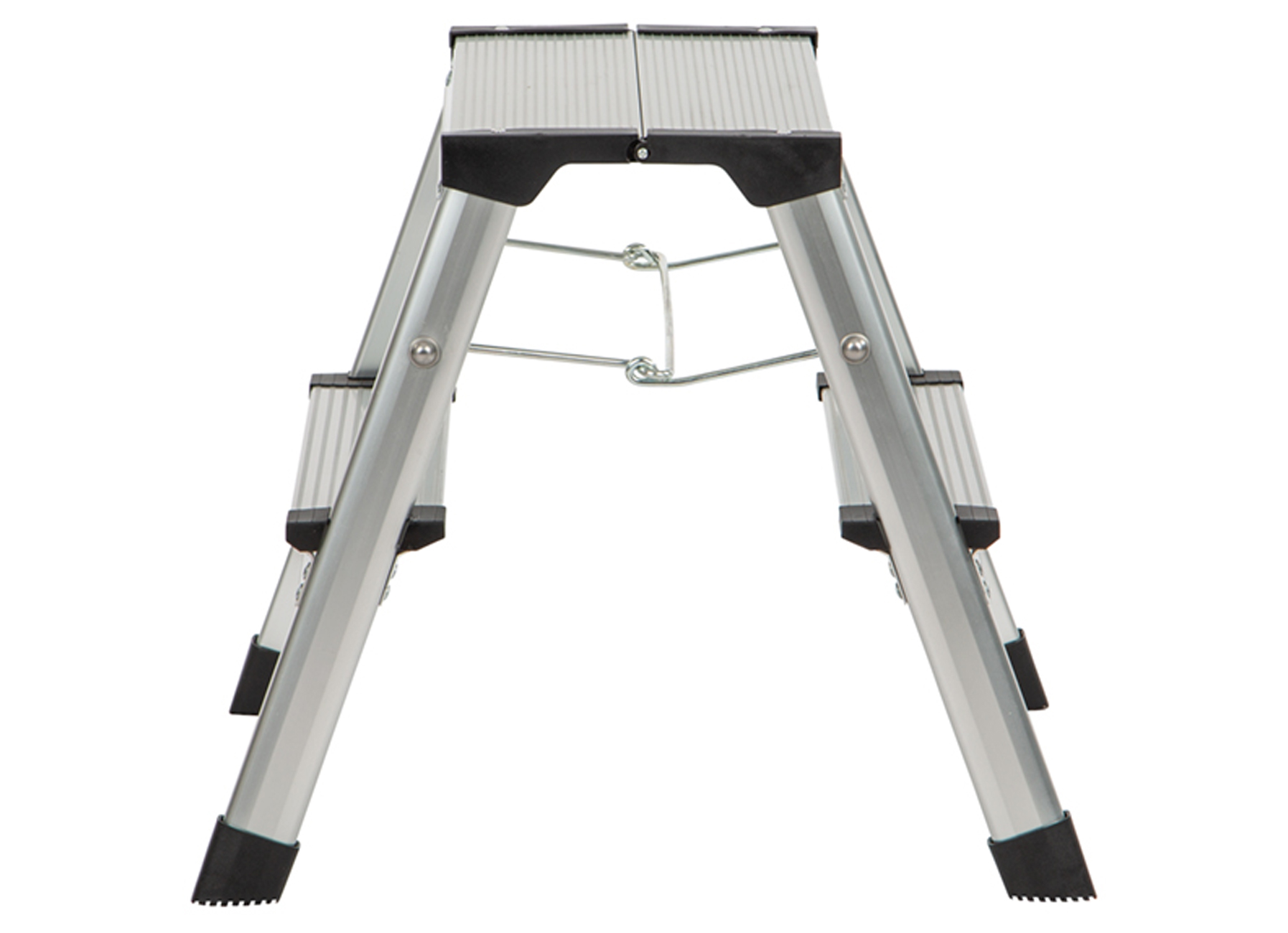 STEPPY ESCABEAU DE MENAGE ALU 2X2 MARCHES