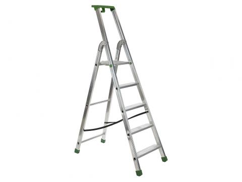 Industriele Trapladder 5 Treden Quadra
