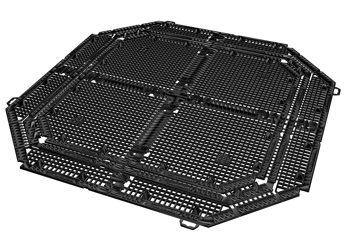 Grille de Protection Pour Composteur Eco-King