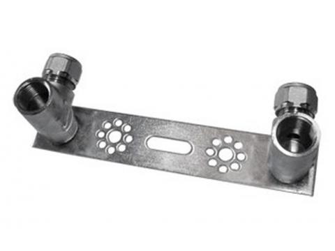 PEX-ALU MONTAGE EENHEID 16X1/2F 150MM BLISTER