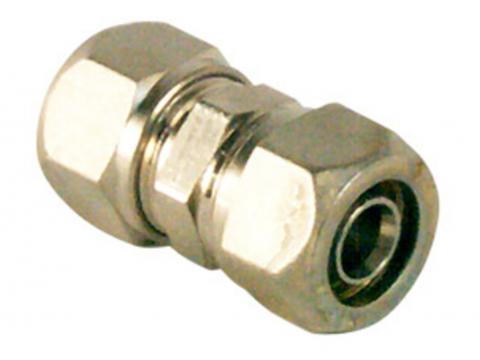 PEX-ALU RECHTE KOPPELING Ø20/2 X Ø20/2MM