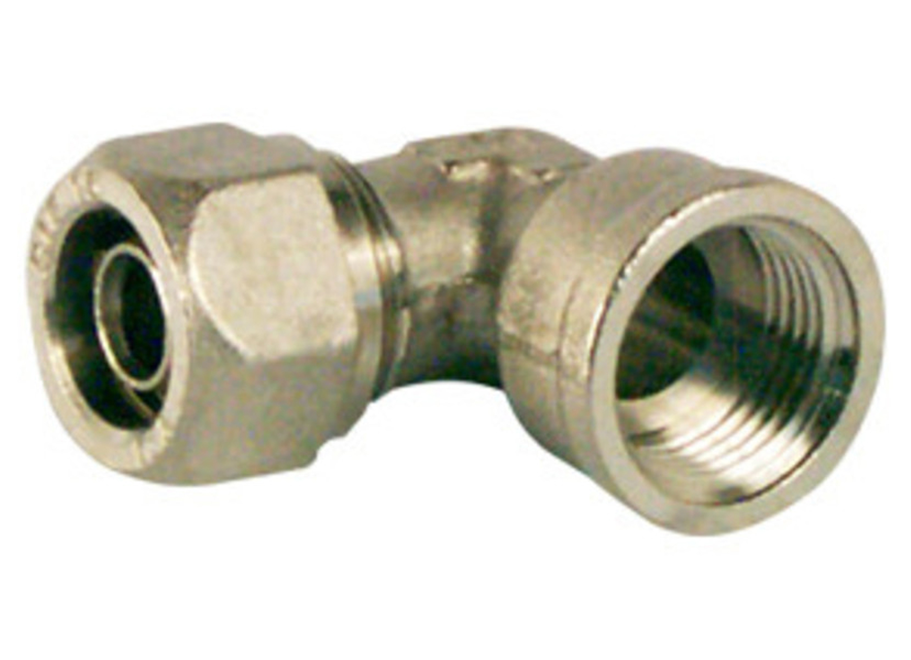 PEX-ALU COUDE 90° BICONE X F