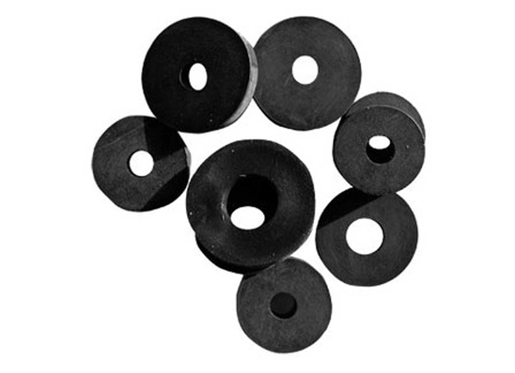 DISQUES EN CATOUCHOUC POUR ROBINETS 9PCS Ø8-21MM