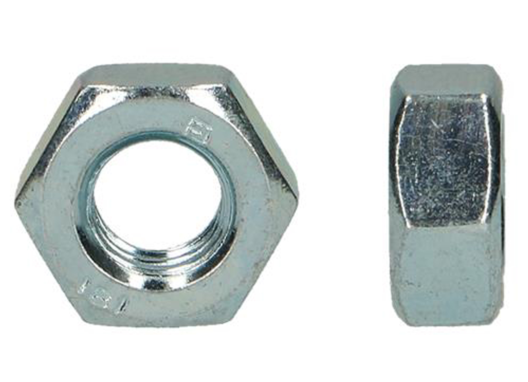 ZESKANTMOER 8 DIN 934 M18 VERZINKT (50 STK)