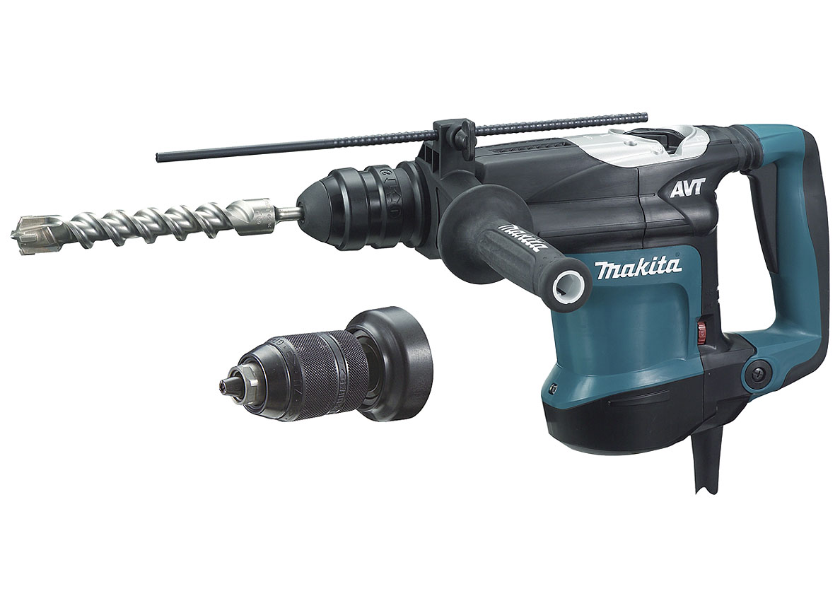 MAKITA BOOR- EN BEITELHAMER SDS-PLUS 850W AVT 32MM + AUTOMATISCHE BOORKOP IN KOFFER